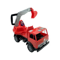 Машинка Оріон Камаз-екскаватор Х2 40 см 495_Red-Red