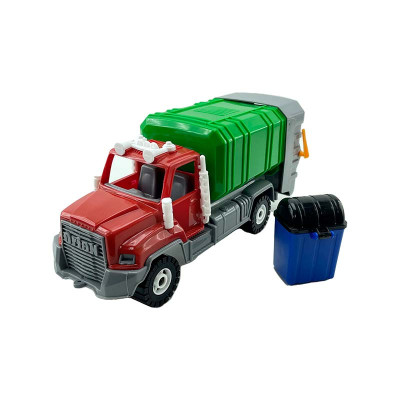 Машинка Оріон "Камаз" сміттєвоз 27 см 765_Red-Green-Gray
