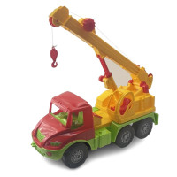 Машинка-кран "Атлантіс" 0640_Red-Yellow