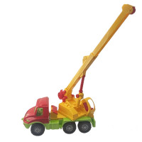 Машинка-кран "Атлантіс" 0640_Red-Yellow