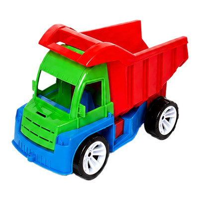 Набір дитячий Вантажівка "Алексбамс" 083_Blue Green Red