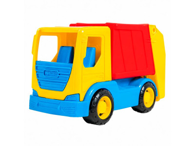 Машинка "Tech Truck" 3 моделі 39475_Yellow-Red Garbage Truck
