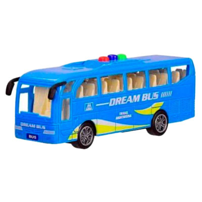 Машинка Автобус інерційний озвучений зі світлом RJ6688_Blue