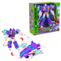 Робот трансформер пластиковий 168-66_Violet Робот трансформер пластиковий 168-66_Violet