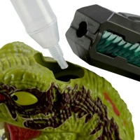 Робот динозавр на акумуляторі зі димом світлом і звуком стріляє NY062-A_Gray Робот динозавр на акумуляторі зі димом світлом і звуком стріляє NY062-A_Gray