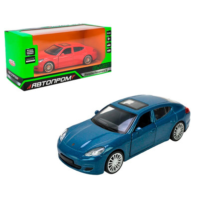 Машинка Автопром Porsche Panamera S 5 inch металева 10023_Blue