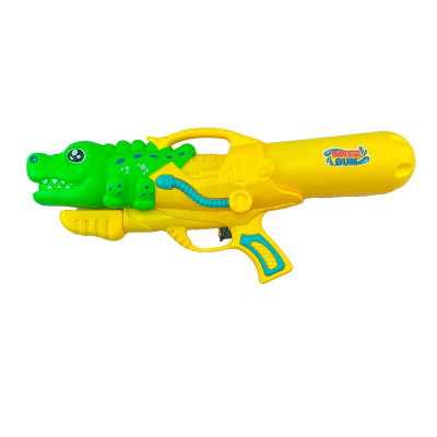 Водяний пістолет "Крокодил" помповий M222EY_Green-Yellow-Yellow