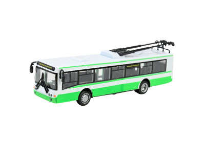 Тролейбус PLAY SMART "Автопарк" метал інерційний 6407ABCD_Green