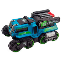 Інерційна машинка Трансформер стріляє металева MY66-M1223