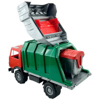 Машинка сміттєвоз Оріон Х2 пластикова 273_Red-Green