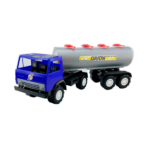 Машинка Оріон Автоцистерна Х2 з причепом 877_Blue-Gray