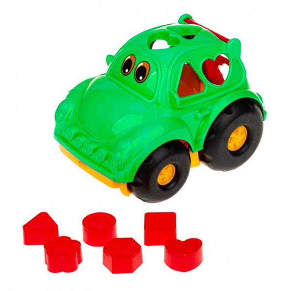 Сортер-машинка "Автошка 0282_Green Сортер-машинка "Автошка 0282_Green