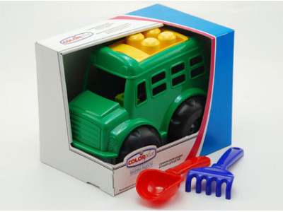 Машинка-автобус "Бусик" Хар.0114 Машинка-автобус "Бусик" Хар.0114