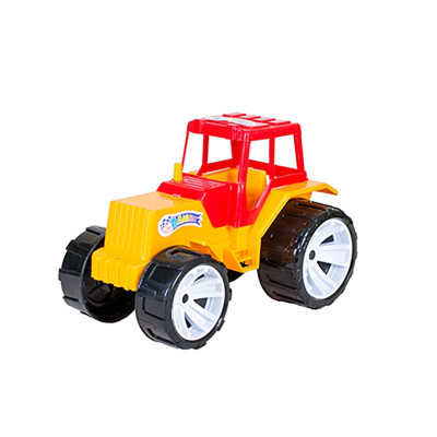 Дитячий трактор 007_Red-Yellow