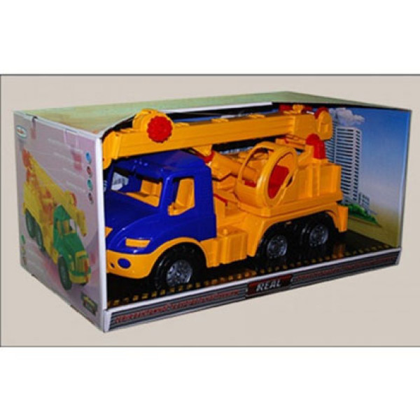 Машина АТЛАНТІС "Кран" у коробці Хар.1623 Машина АТЛАНТІС "Кран" у коробці Хар.1623