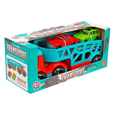 МашинкаТехноК Автовоз з 2 машинками 0938 МашинкаТехноК Автовоз з 2 машинками 0938