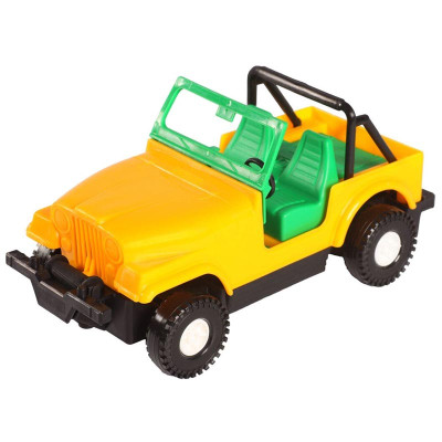Машинка "Джип" 39015_Yellow