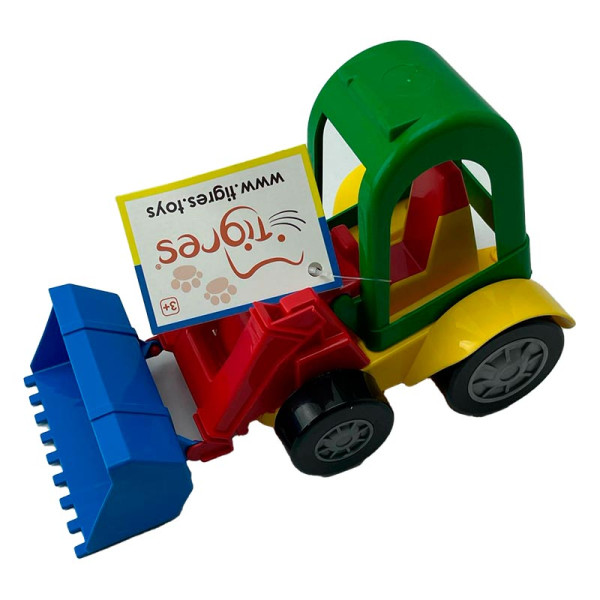 Іграшка Трактор-Баггі Tigres "Роботяга" 25 см 39230_Green-Red-Blue Іграшка Трактор-Баггі Tigres "Роботяга" 25 см 39230_Green-Red-Blue