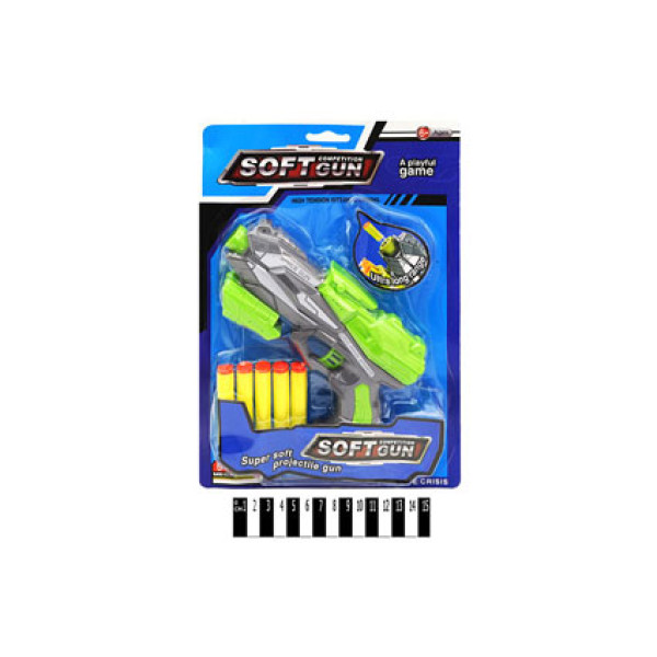 "Бластер" з поролоновими патронами 826-19 "Бластер" з поролоновими патронами 826-19