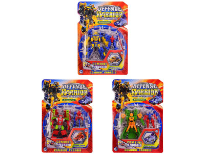 Трансформер HY-2283 (144шт / 2) 3 види на планш. 31.5*21.5 CM HY-2283