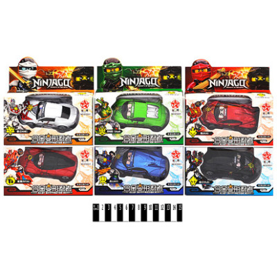 Трансформер металевий "NINJAGO" в коробці 91533-1