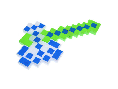 Сокира MINECRAFT на батарейках світло муз 2 види 9902/9915 Сокира MINECRAFT на батарейках світло муз 2 види 9902/9915