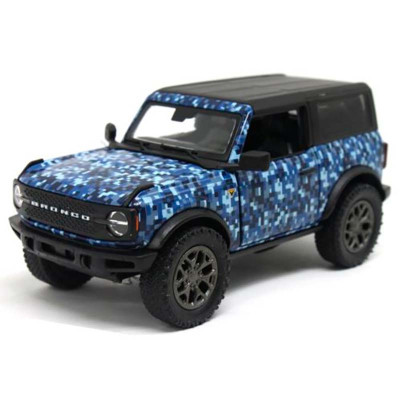 Машинка джип FORD BRONCO CAMO-EDITION металева інерційна 3 кольори KT5445WB