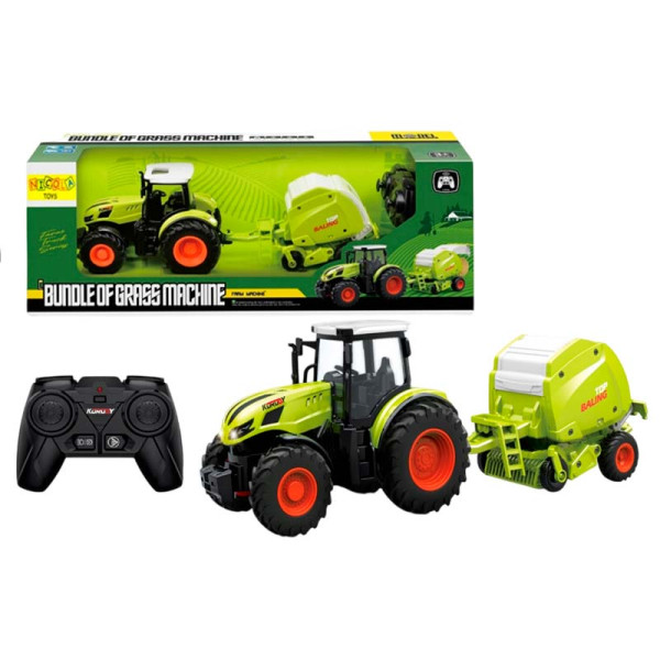 Трактор із причепом на радіокеруванні з акумулятором 6650 Трактор із причепом на радіокеруванні з акумулятором 6650