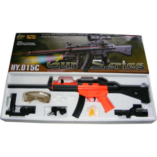 Автомат CYMA з кульками (лазер світло) в коробці HY015C Автомат CYMA з кульками (лазер світло) в коробці HY015C