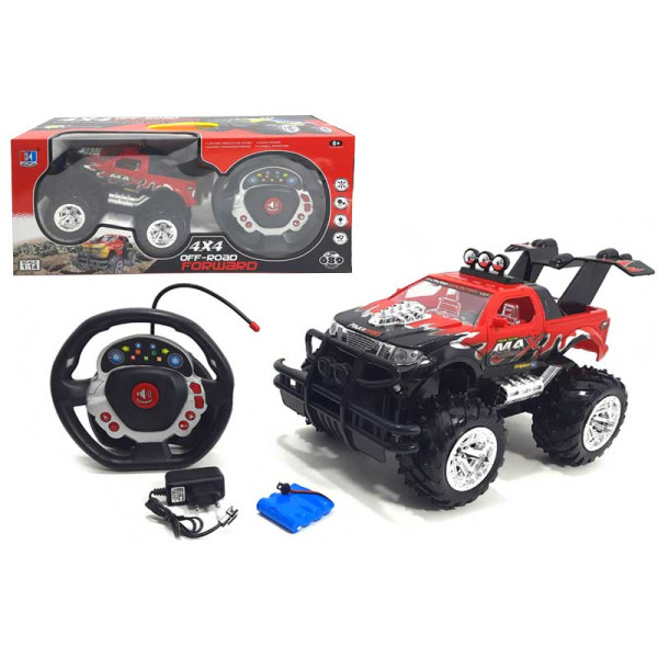 Машина на радіокеруванні з підсвічуванням і музикою з акумулятором A-Toys 689 520 Машина на радіокеруванні з підсвічуванням і музикою з акумулятором A-Toys 689 520