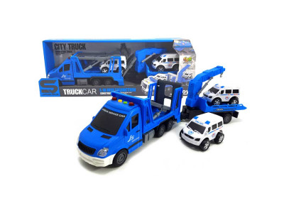 Евакуатор інерційний озвучений зі світлом в коробці JS157B р.53*135*18 JS157B Евакуатор інерційний озвучений зі світлом в коробці JS157B р.53*135*18 JS157B