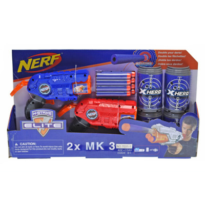 Набір бластерів "NERF" з поролоновими кулями 7031-1
