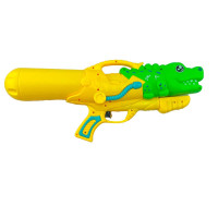 Водяний пістолет "Крокодил" помповий M222EY_Green-Yellow-Yellow