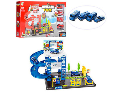 Гараж 3 поверхи "Пожежна поліція" P1204A-3-05А Гараж 3 поверхи "Пожежна поліція" P1204A-3-05А