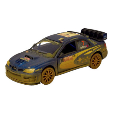 Модель легкова 5" SUBARU IMPREZA WRC 2007 (Muddy) метал KT5328WY