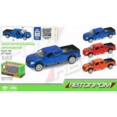 Машина метал "АВТОПРОМ" FORD F-150 (відчиняються двері) 67329