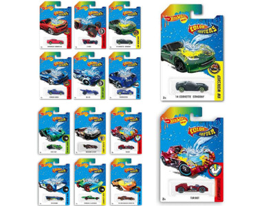 Модель легкова Hot Wheels метал змінює колір EBS-1-6/KBS-1-6