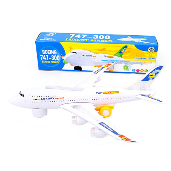 Авіалайнер музика світло 747-300 Авіалайнер музика світло 747-300