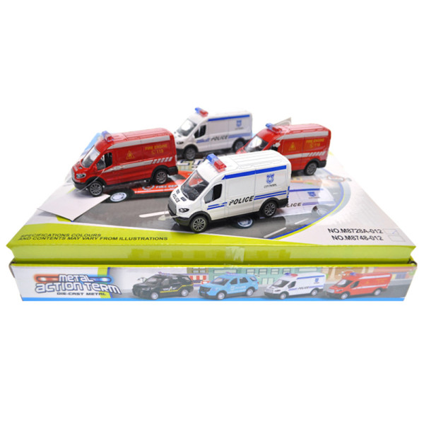 Машинка інерційна металева в коробці 12 шт M8728A-012 Машинка інерційна металева в коробці 12 шт M8728A-012