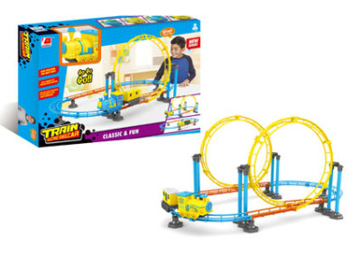 Залізниця на батарейках у коробці 3011-C