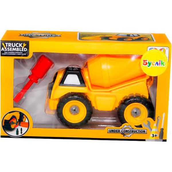 Машинка Конструктор "Бетономішалка" CXL200-27B Машинка Конструктор "Бетономішалка" CXL200-27B