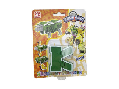 Конструктор Літери трансформери 26 шт Абетка навчальна іграшка 2911_seriesK Конструктор Літери трансформери 26 шт Абетка навчальна іграшка 2911_seriesK