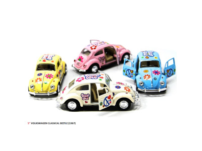 Машина Kinsmart "Volkswagen classical Beetle" метал KT5375FW