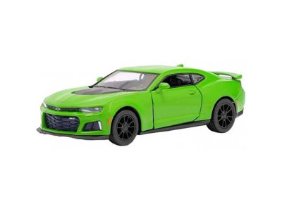 Модель легкова "Camaro ZL1" інерційна (відкриваються двері) KT5399W_Green Модель легкова "Camaro ZL1" інерційна (відкриваються двері) KT5399W_Green