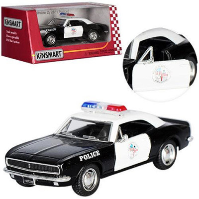 Модель легкова 5 "Chevrolet Camaro (1967) Police" KT5341WP Модель легкова 5 "Chevrolet Camaro (1967) Police" KT5341WP