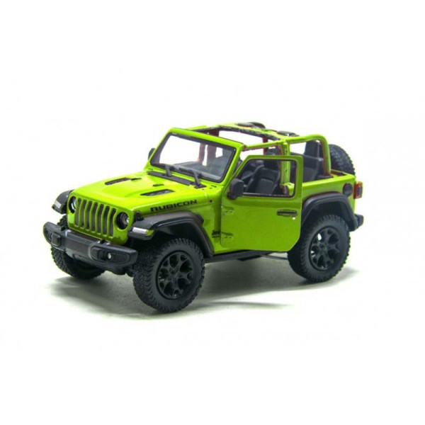 Модель джип 5' Jeep Wrangler Police метал KT5412WA_Green Модель джип 5' Jeep Wrangler Police метал KT5412WA_Green