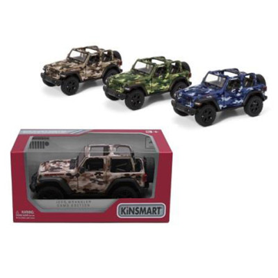 Модель Джип Jeep Wrangler Military метал інерційний 3 кольори KT5420WA