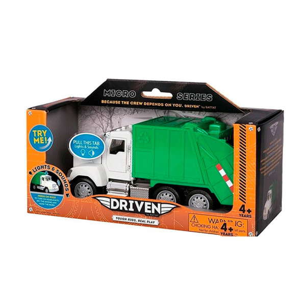 Автомодель серії DRIVEN MINI – СМІТТЄВОЗ (світло звук) WH1010Z Автомодель серії DRIVEN MINI – СМІТТЄВОЗ (світло звук) WH1010Z