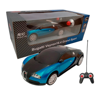 Іграшка машина на р/к 27028 1:24 BUGATTI у коробці 27028