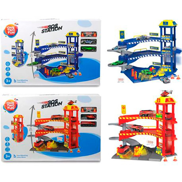 Ігровий набір "Рятувальна станція" з 2 машинками 2 види 3+ 3718000